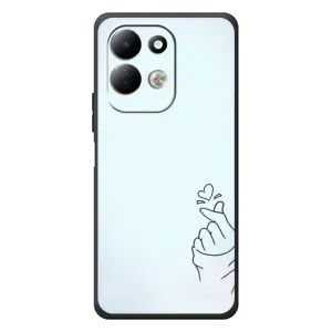 Чохол (Знак сердечка) для Xiaomi Redmi 17 (Сердечко на блакитному)