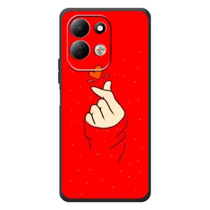 Чохол (Знак сердечка) для Xiaomi Redmi 17 (Сердечко на червоному)