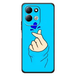 Чохол (Знак сердечка) для Xiaomi Redmi 17 (Сердечко на синоьому)