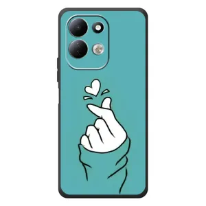 Чохол (Знак сердечка) для Xiaomi Redmi 17 (Сердечко на бірюзовому)