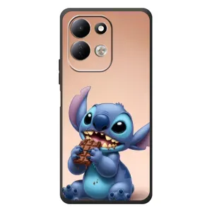 Чехол с рисунком Стич для Xiaomi Redmi 17 (Стич с шоколадом)