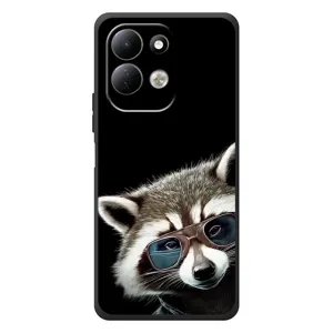 Силіконовий Чохол з Энотами на Xiaomi Redmi 17 (Стильний Єнот)