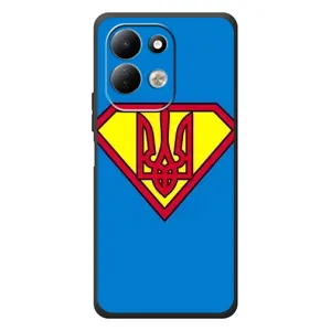 Чохол з картинкою (Патріотичний ГЕРБ) на Xiaomi Redmi 17 (Герб - супер герой)