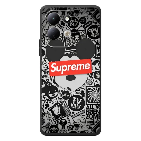 Чехол с рисунком «Supreme Маус» для Xiaomi Redmi 17 Чехол с рисунком «Supreme Маус» для Xiaomi Redmi 17