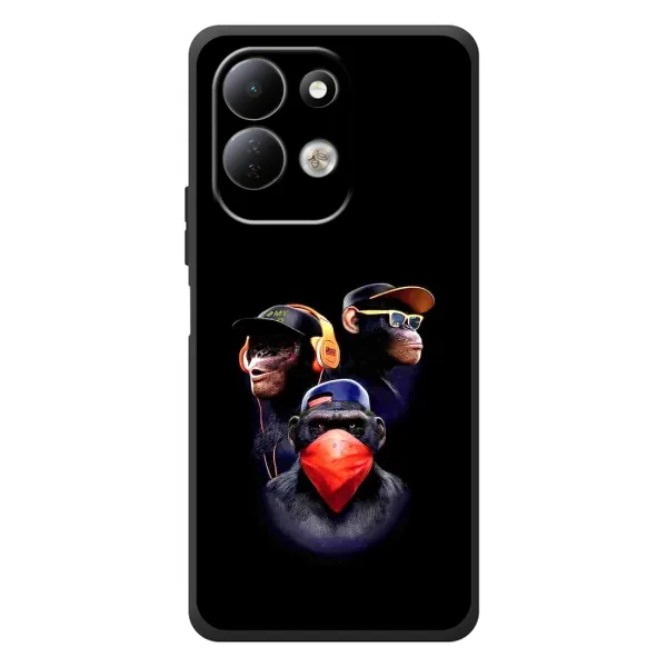 Чехол с рисунком «Три обезьяны» для Xiaomi Redmi 17 Чехол с рисунком «Три обезьяны» для Xiaomi Redmi 17