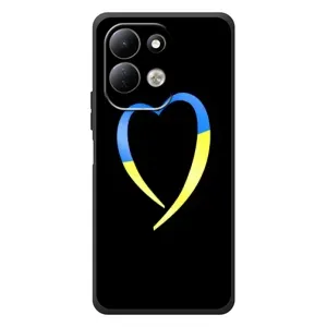 Силиконовый Чехол на Xiaomi Redmi 17 (Я-Украина) (Украинское сердце)