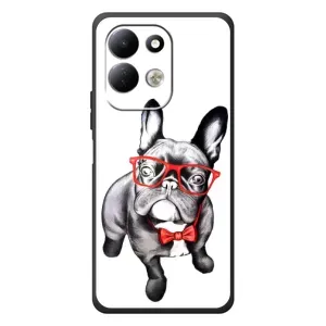 Бампер для Xiaomi Redmi 17 з картинкою "Песики" (В окулярах)