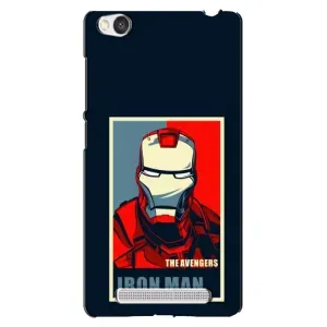 Чехол Супергерой Железный человек на Xiaomi Redmi 4A (Art Iron man)