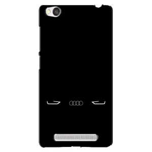 Силиконовый бампер с картинкой машины на Xiaomi Redmi 4A (Силует Audi)