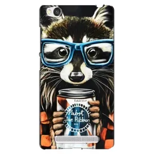 Силіконовий Чохол з Энотами на Xiaomi Redmi 4A (Єнот в окулярах)