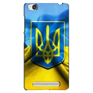 Чехол с картинкой (Патриотический ГЕРБ) на Xiaomi Redmi 4A (Герб и Флаг Украины)