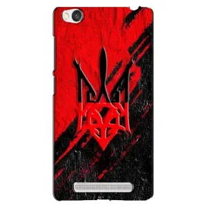 Чехлы УПА (Красно-Чёрный) на Xiaomi Redmi 4A (Герб в цвете УПА)