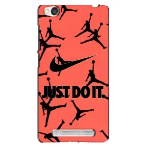 Силиконовый Чехол Nike Air Jordan на Редми 4А (Just Do It)