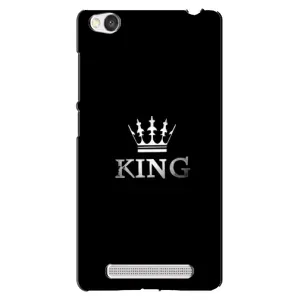 Чохол (Корона на чорному фоні) для Редмі 4А (KING)