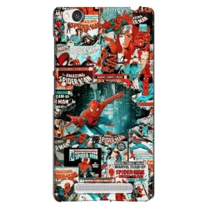 Чехол Супергерой Человека Паука на Xiaomi Redmi 4A (Комиксы Человек Паук)