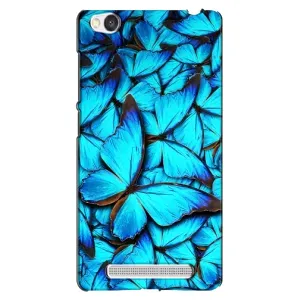 Силиконовый бампер с картинкой животных для Xiaomi Redmi 4A (Крылья бабочек)