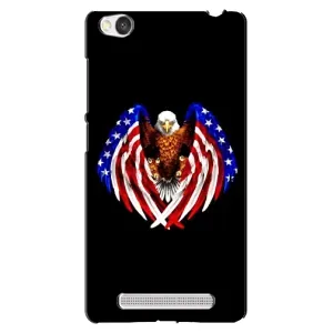 Чехол Флаг USA для Xiaomi Redmi 4A (Крылья США)