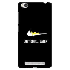 Силиконовый Чехол на Xiaomi Redmi 4A с картинкой Nike (Later)