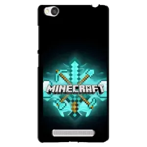 Чехол майнкрафт для Xiaomi Redmi 4A (MineCraft 2)