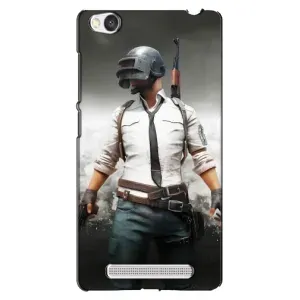Силиконовый чехол с картинкой "Герой Pubg" на Xiaomi Redmi 4A (Пабг)