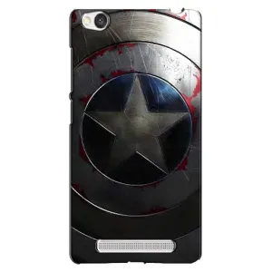 Чехол с Щитом Капитана Америки на Xiaomi Redmi 4A (Ретро Щит Капитана)