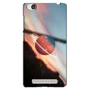 Чехол (ТПУ) с планетами на Xiaomi Redmi 4A (Сатурн)