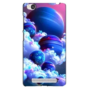 Чехлы КОСМОС для Xiaomi Redmi 4A (Синие планеты)