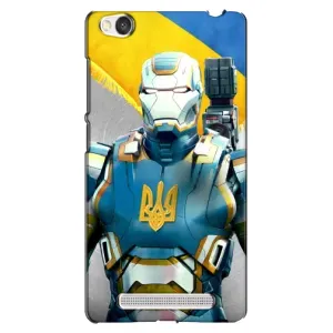 Силиконовый Чехол на Xiaomi Redmi 4A (Я-Украина) (Украинский робокоп)