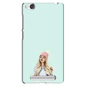 Силіконовый Чохол на Xiaomi Redmi 4A з картинкой Модных девушек (В шапці)