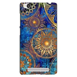Чохли з сенсом на Xiaomi Redmi 4A (Золоті узори)