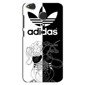 Чехол в стиле "Адидас" для Редми 4х (Adidas шнурки)