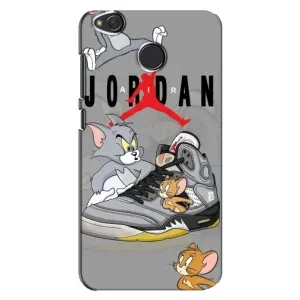 Силиконовый Чехол Nike Air Jordan на Редми 4х (Air Jordan)