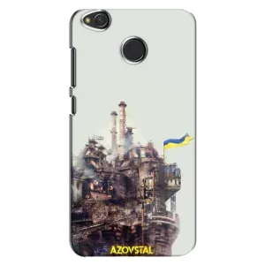 Чехлы на военную тематику для Xiaomi Redmi 4X (Азовсталь)