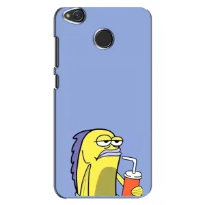 Бампер с принтом Мемы для Xiaomi Redmi 4X (Безразличие)