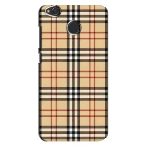 Чохол з Брендами одягу на Редмі 4Х (Burberry стиль)