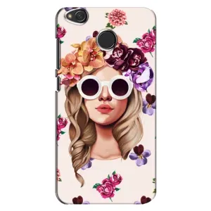 Чохол з картинкою Модні Дівчата Xiaomi Redmi 4X (Дівчина в окулярах)