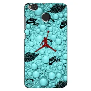 Силиконовый Чехол Nike Air Jordan на Редми 4х (Джордан Найк)