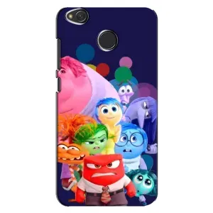 Чехол Головоломка для Xiaomi Redmi 4X - (AlphaPrint) (Герои головоломки)
