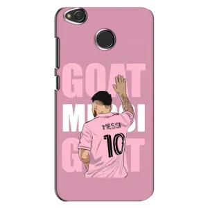 Чехлы Лео Месси в Майами на Xiaomi Redmi 4X (GOAT MESSI)