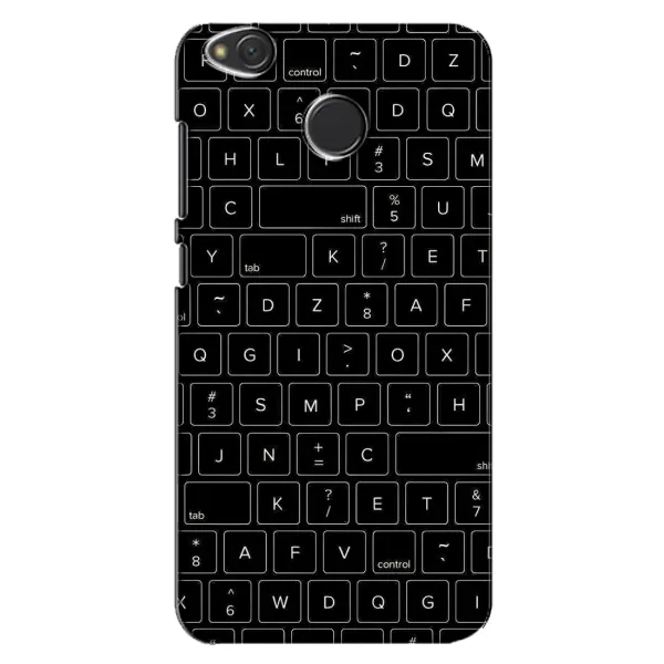 Чехол с рисунком «Клавиатура» для Xiaomi Redmi 4X