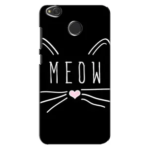 Бампер с изображением Котиков для Редми 4х (КОТИК MEOW)