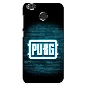 Чехол (TPU) с картинкой "Лого Пабг" на Редми 4х (Лого PUBG)