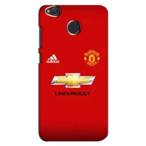 Силиконовые Чехлы принт Футбол на Xiaomi Redmi 4X (Man United)