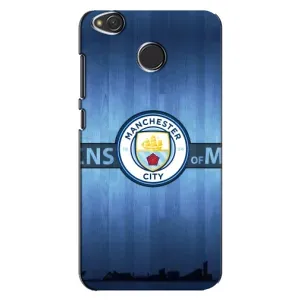 Силиконовые Чехлы принт Футбол на Xiaomi Redmi 4X (ManCity)