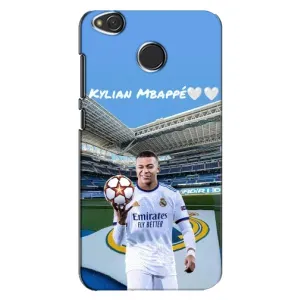 Чехол (TPU) с Футболистом на Xiaomi Redmi 4X (Mbappe Real)
