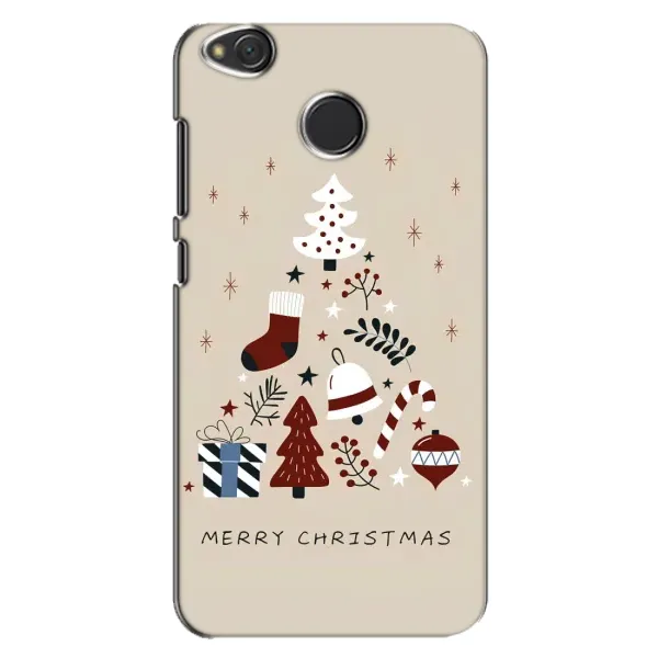 Чехол с рисунком «Merry Christmas» для Xiaomi Redmi 4X