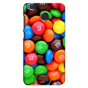 Чохол з зображенням смачної їжі для Xiaomi Redmi 4X (Різнокольорові M&M'S)