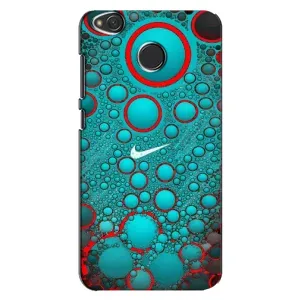 Силиконовый Чехол на Xiaomi Redmi 4X с картинкой Nike (Найк зеленый)