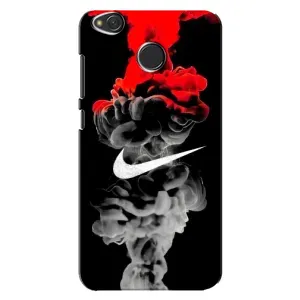Силиконовый Чехол на Xiaomi Redmi 4X с картинкой Nike (Nike дым)