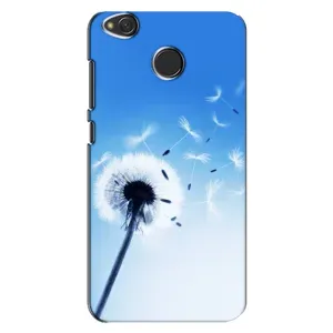 Силіконовий Чохол з кульбабками на Xiaomi Redmi 4X (Кульбабка на блакитному)